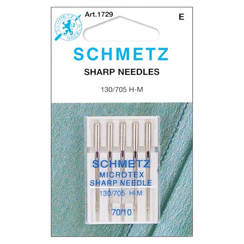 Schmetz - Microtex (Sharp) Needles - Various