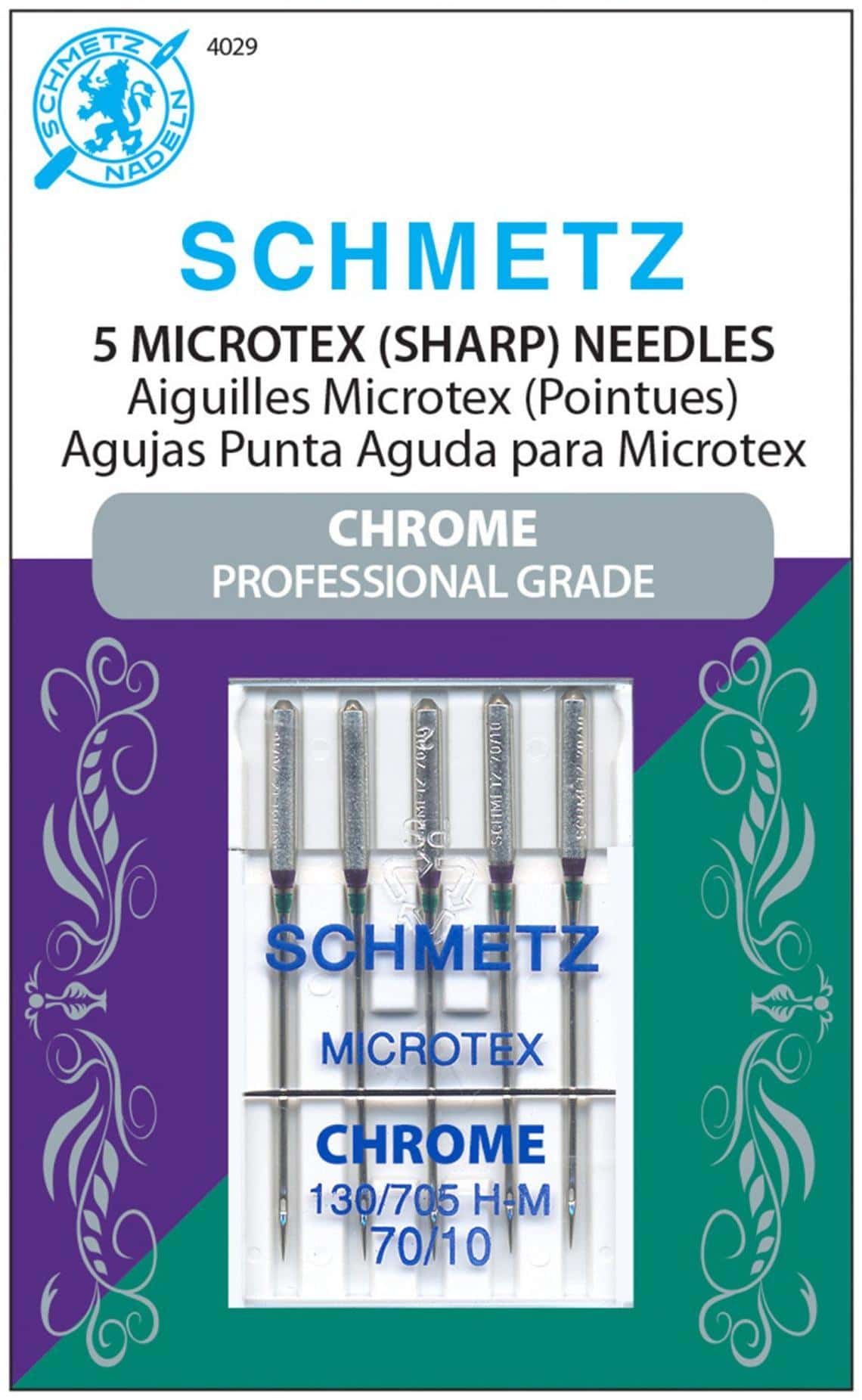 Schmetz - Microtex (Sharp) Needles - Various