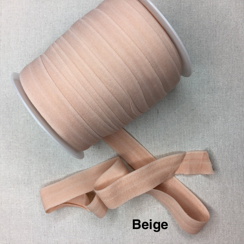 Matte Fold Over Elastic - 20mm - Various